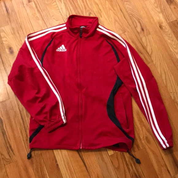 adidas Other - ADIDAS-Red Soccer Training Zip Up-Size: S